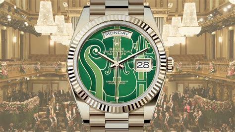 rolex violin dial|Rolex kicks off 2024 with a special edition Day.